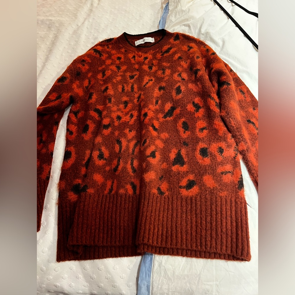Zara mini sweater dress. Worn once.